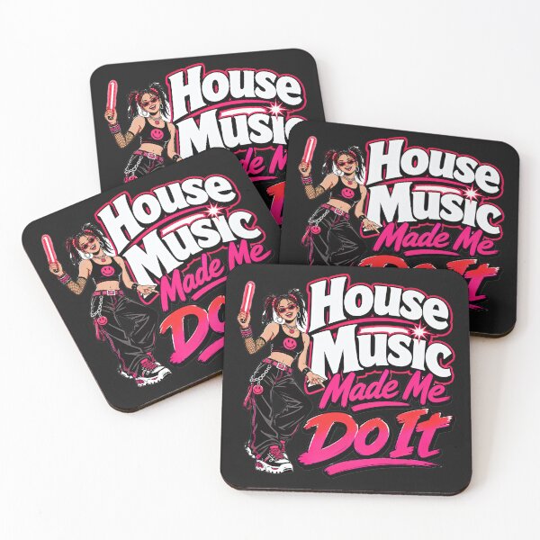 Item preview, House Music Made Me Do It designed and sold by BestCoolStuff.