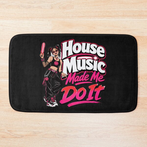 Item preview, House Music Made Me Do It designed and sold by BestCoolStuff.