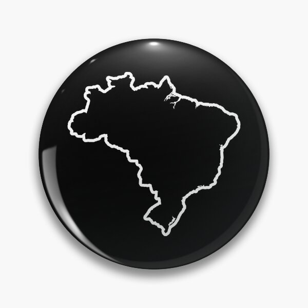 Item preview, Brazil Country Outline BR designed and sold by shitpostee.