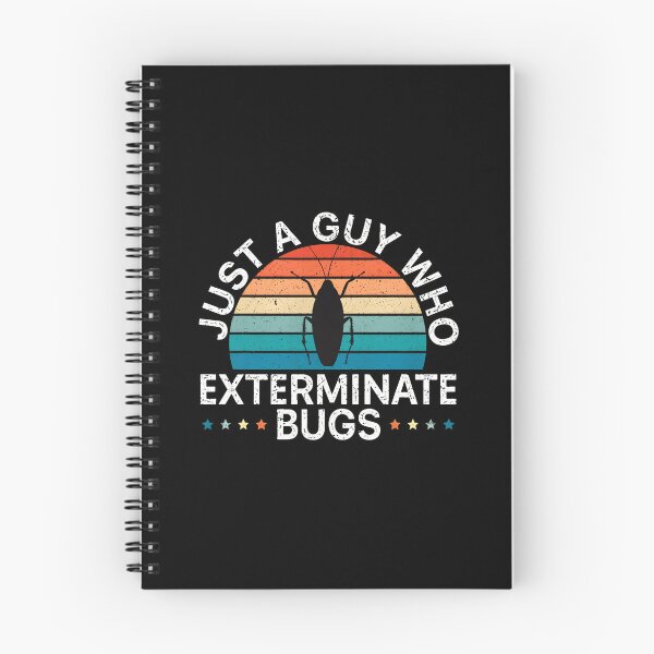 Item preview, Just A Guy Who Exterminate Bugs Retro Sunset Cockroach designed and sold by abenwaklimes.