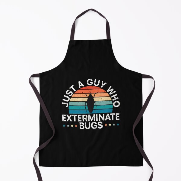 Item preview, Just A Guy Who Exterminate Bugs Retro Sunset Cockroach designed and sold by abenwaklimes.