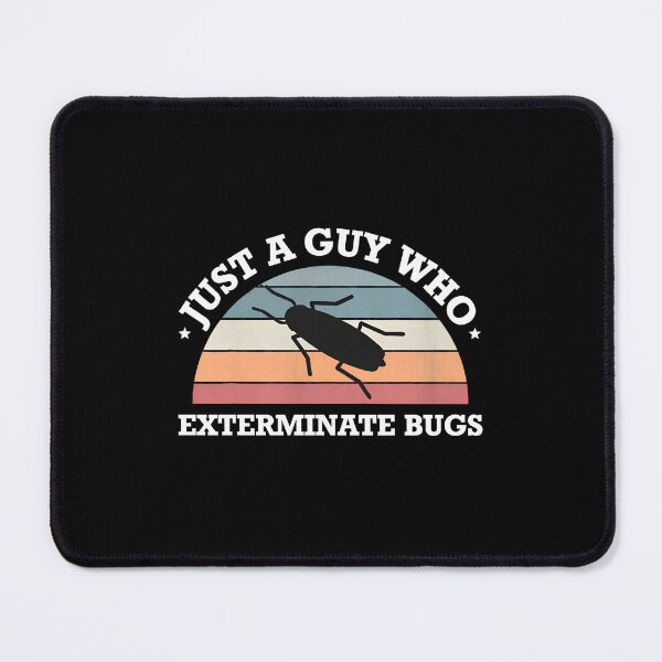 Item preview, Just A Guy Who Exterminate Bugs Retro Sunset Cockroach designed and sold by seteraccrapie.