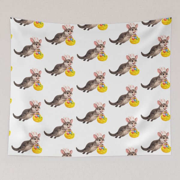 Item preview, Mountain Brushtail Possum Easter Bunny designed and sold by Sillytoe.