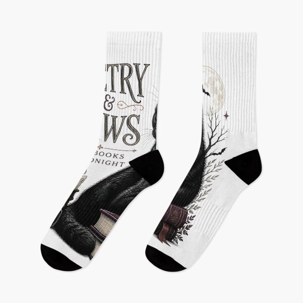 Item preview, Poetry & Paws Black Cat Halloween designed and sold by BernoNickel.