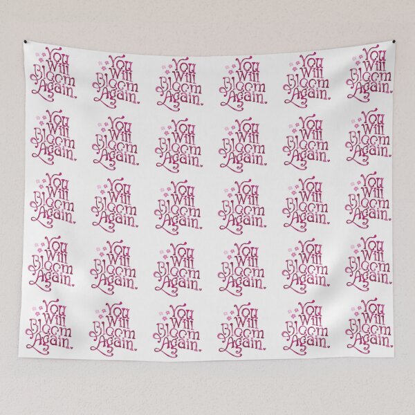 Item preview, You will bloom again designed and sold by pinkyfish1010.