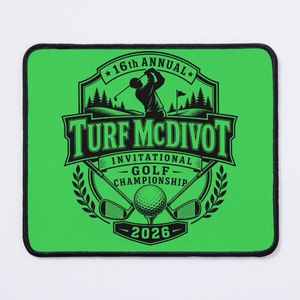 Item preview, Turf McDivot Golf Tournament designed and sold by GonePlatinum.