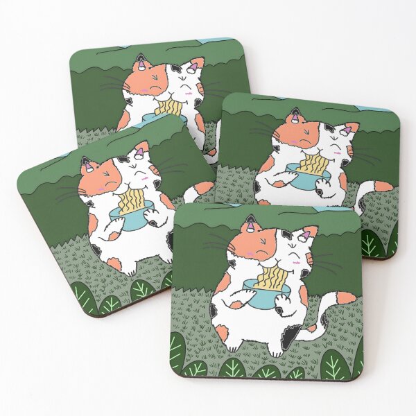 Item preview, Calico Cat Noodles Ramen Foodie Cat Lover designed and sold by AvenAinsley.
