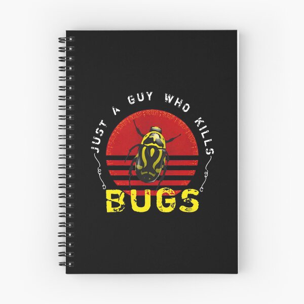Item preview, Just A Guy Who Kills Bugs Retro Beetle Sunset designed and sold by butaudnuusie.
