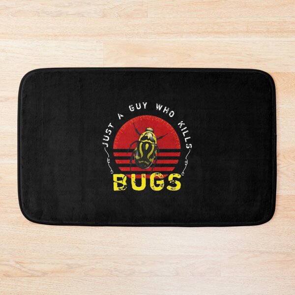 Item preview, Just A Guy Who Kills Bugs Retro Beetle Sunset designed and sold by butaudnuusie.