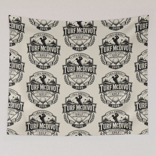 Item preview, Turf McDivot Golf Tournament designed and sold by GonePlatinum.
