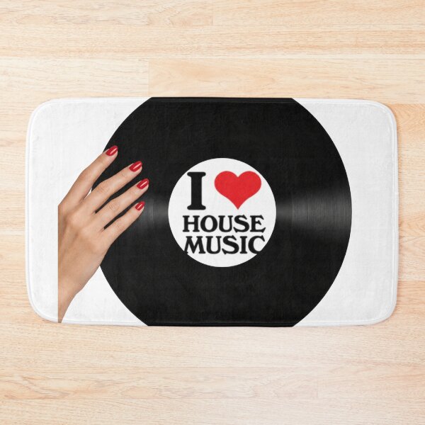Aperçu de l'œuvre Amour pour la musique house créée et vendue par BestCoolStuff.