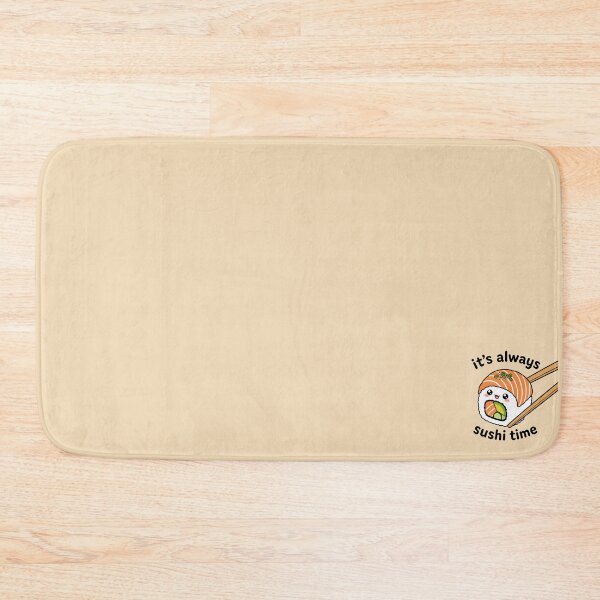 Item preview, Sushi time - Kawaii Sushi Roll with Chopsticks designed and sold by lotsofniches.