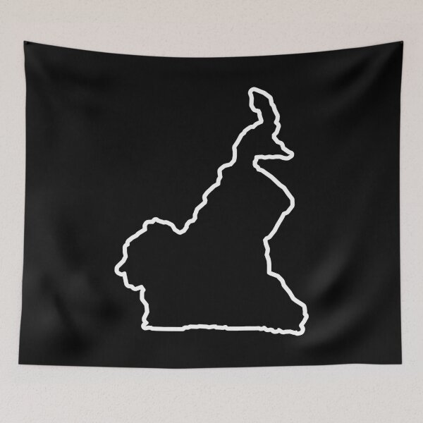 Item preview, Cameroon Country Outline CM designed and sold by shitpostee.