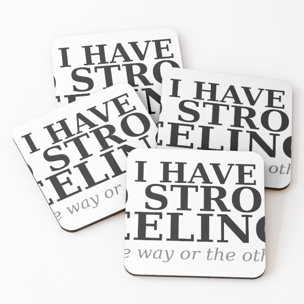 Item preview, I Have No Strong Feelings One Way Or The Other designed and sold by deadpansupplyco.