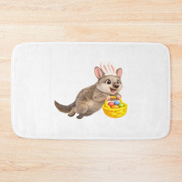 Item preview, Northern Hairy-Nosed Wombat Easter Bunny designed and sold by Sillytoe.