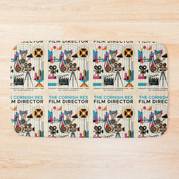 Item preview, Cornish Rex Film Director designed and sold by PictoVibe.