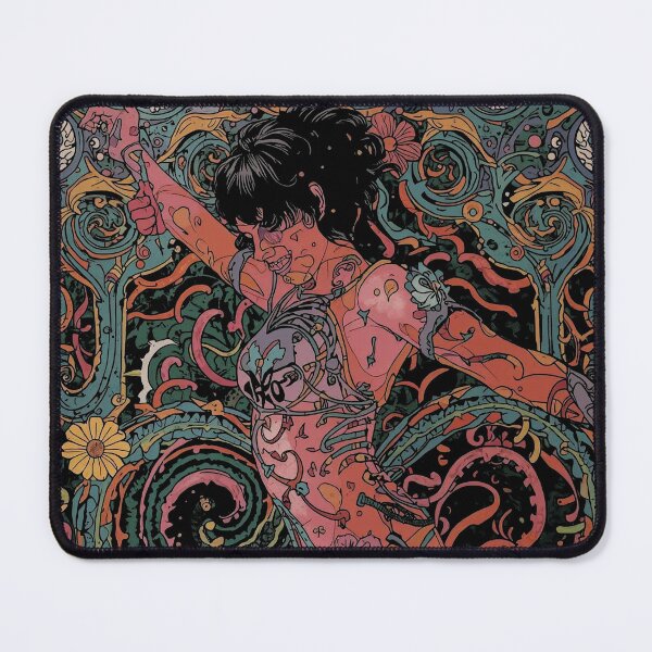 Item preview, Psychedelic Dancing Woman: Dark Cottagegoth Art designed and sold by  Mythical Entanglement.