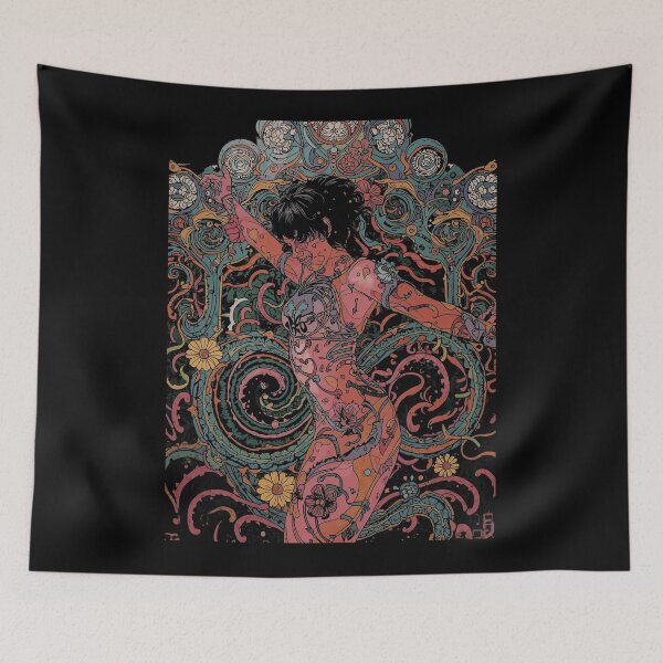 Item preview, Psychedelic Dancing Woman: Dark Cottagegoth Art designed and sold by  Mythical Entanglement.