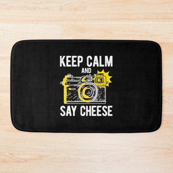 Item preview, Keep Calm Say Cheese Camera Vintage Photo designed and sold by butaudnuusie.