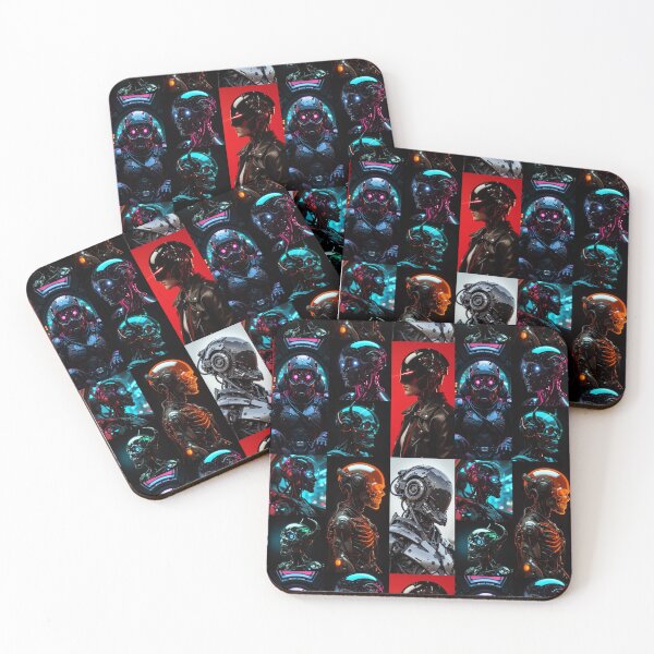 Item preview, Robot, Android, Collage, designed and sold by 4gottenlore.