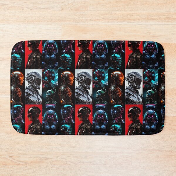 Item preview, Robot, Android, Collage, designed and sold by 4gottenlore.