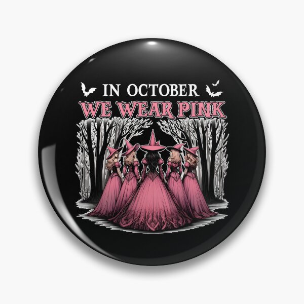 Item preview, In October We Wear Pink designed and sold by hannartbaker.