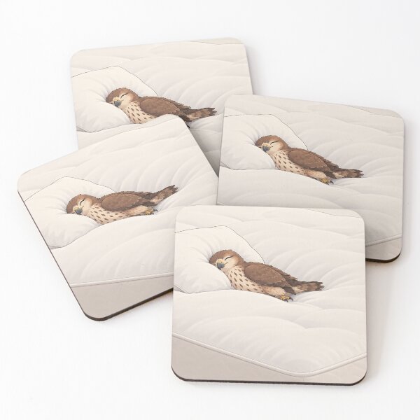 Item preview, Hawk Found the Perfect Comfortable Bed designed and sold by nikkolaus.
