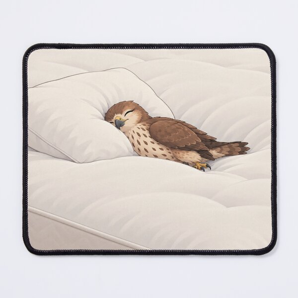 Item preview, Hawk Found the Perfect Comfortable Bed designed and sold by nikkolaus.