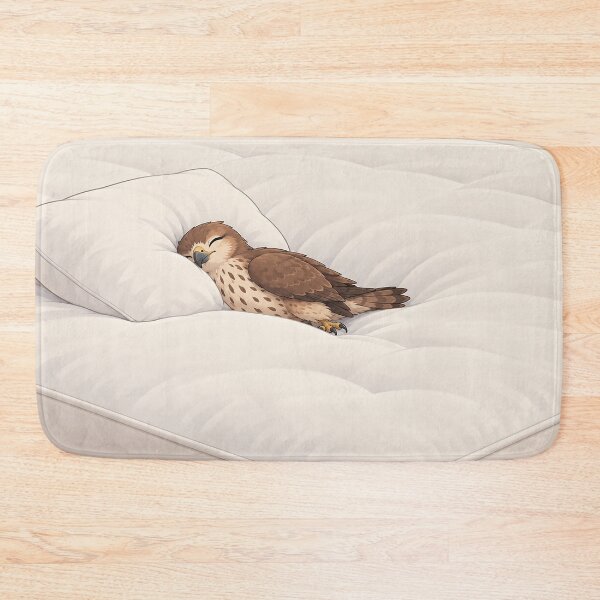 Item preview, Hawk Found the Perfect Comfortable Bed designed and sold by nikkolaus.