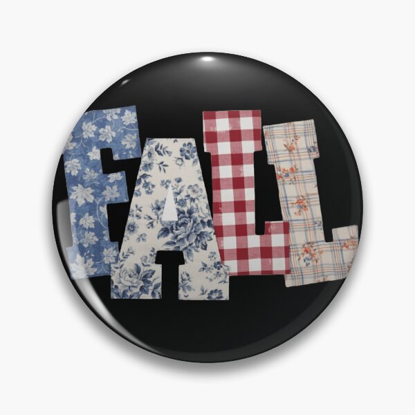 Item preview, Fall Floral Lettering, Vintage Blue Autumn Aesthetic designed and sold by Zizo-DR44.