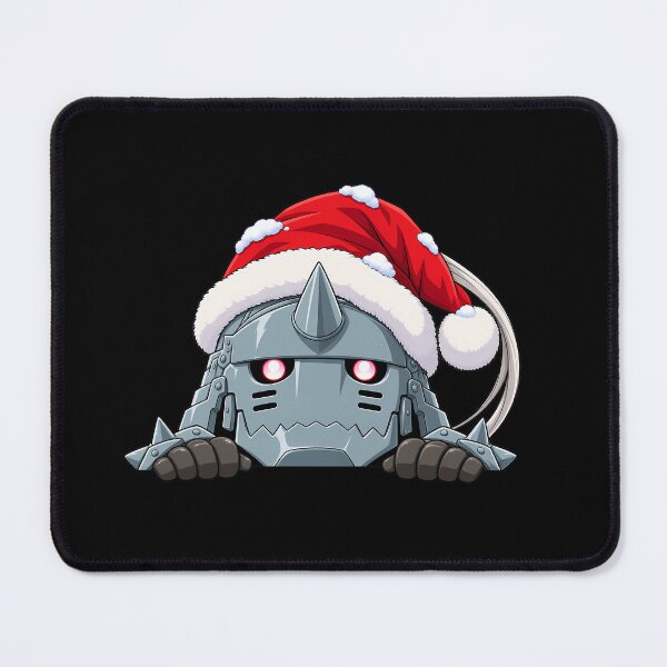 Item preview, Alphonse Elric Fullmetal Alchemist Christmas Peeking Chibi designed and sold by mildaclairmo.