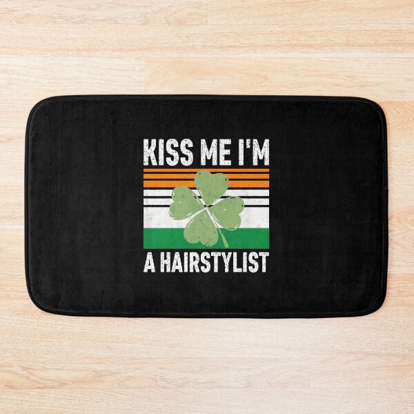 Item preview, Kiss Me I'm A Hairstylist Shamrock St. Patrick's Day designed and sold by shalazndansby.