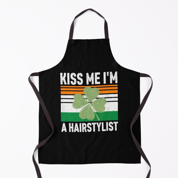 Item preview, Kiss Me I'm A Hairstylist Shamrock St. Patrick's Day designed and sold by shalazndansby.