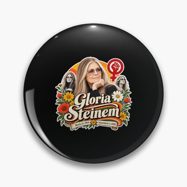 Item preview, Gloria Steinem designed and sold by ghitayaStudio.