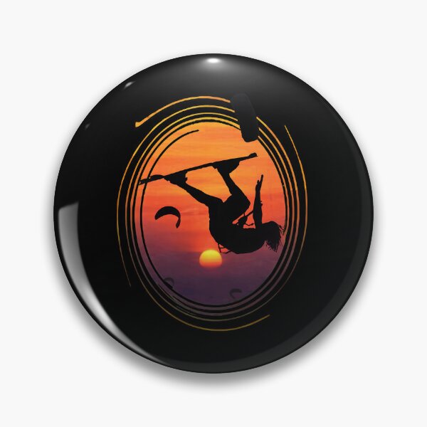 Item preview, Kiteboarding Sunset Silhouette Action designed and sold by butaudnuusie.