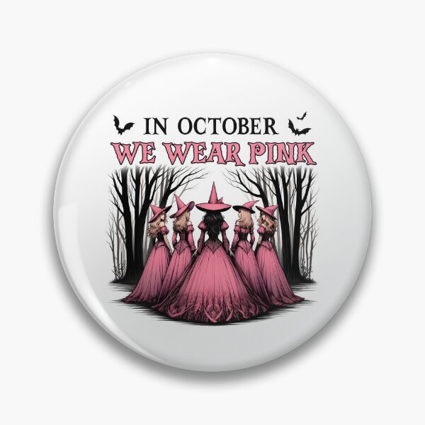 Item preview, In October We Wear Pink designed and sold by hannartbaker.