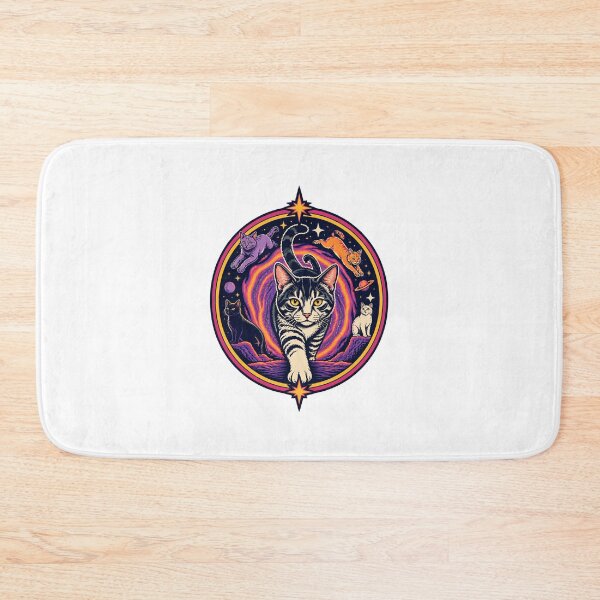 Item preview, Cosmic Cat Dimension: Surreal Feline Universe Artistry | ⭐⭐⭐⭐⭐ Best Seller designed and sold by gamefun999.