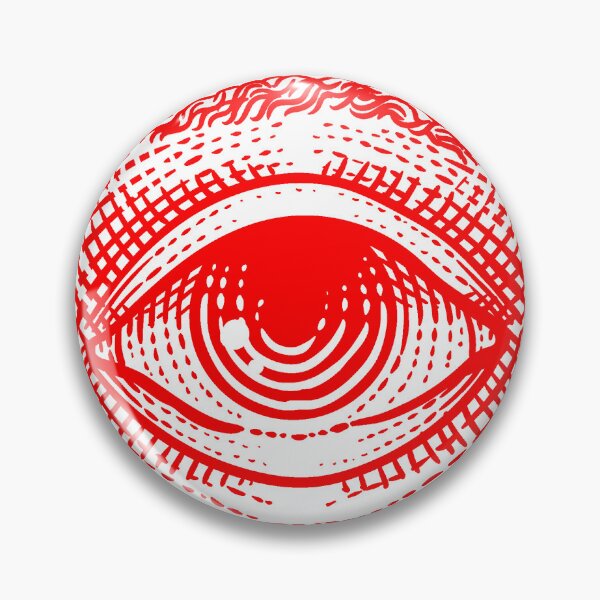 Item preview, Red Vintage Eye of Providence Design designed and sold by pattern-archive.