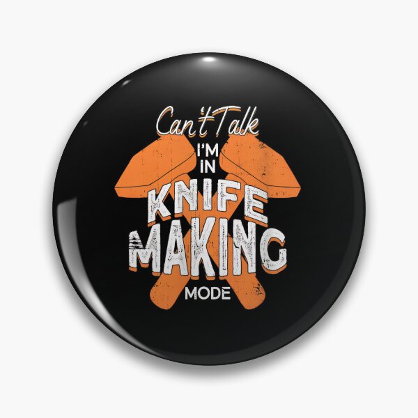 Item preview, Knife Making Mode Can't Talk Funny Crafter Gift designed and sold by butaudnuusie.