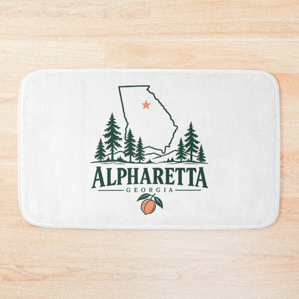 Item preview, Alpharetta Georgia designed and sold by CampAndCoast.