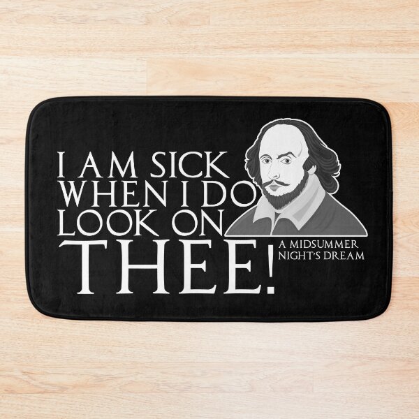 Artikelvorschau, William Shakespeare: I am sick when I do look on thee entworfen und verkauft von claudiatoman.