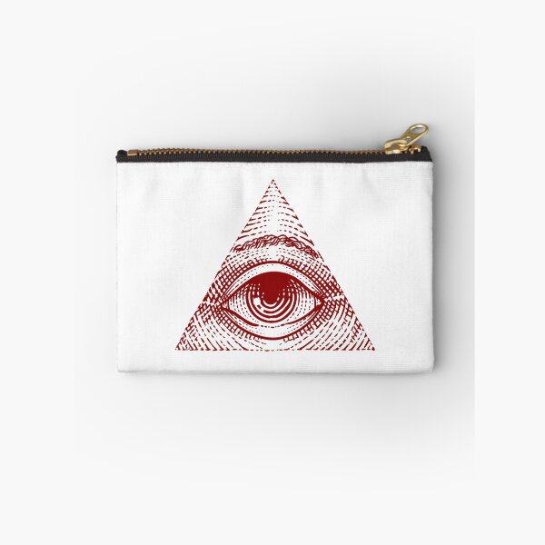Item preview, Dark Red Vintage Eye of Providence Design designed and sold by pattern-archive.