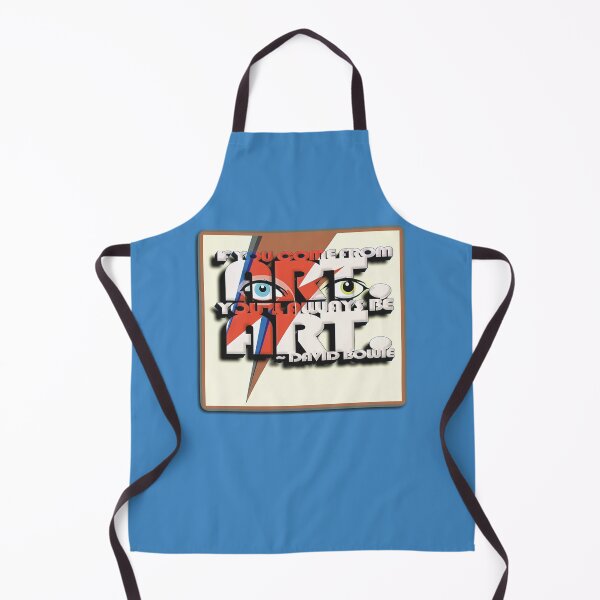 Item preview, Bowie Quote (If You Come From Art...) designed and sold by Cathedral of Curiosity.