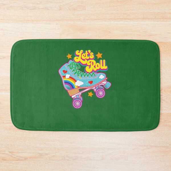 Item preview, Retro Lets Roll Rollerskating Cute Roller Skater 70S 80S 121 designed and sold by JeweliciousUS.