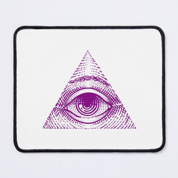 Item preview, Purple Vintage Eye of Providence Design designed and sold by pattern-archive.