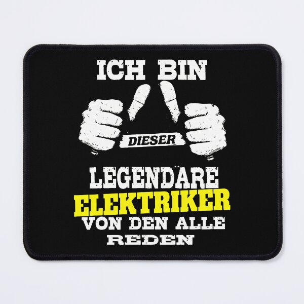 Item preview, Legendary Electrician German Saying Thumbs Up designed and sold by butaudnuusie.