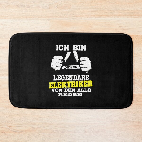 Item preview, Legendary Electrician German Saying Thumbs Up designed and sold by butaudnuusie.