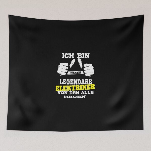 Item preview, Legendary Electrician German Saying Thumbs Up designed and sold by butaudnuusie.