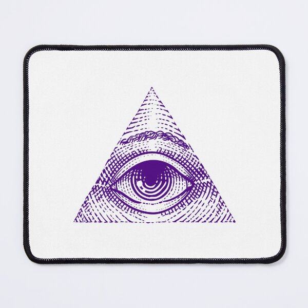 Item preview, Dark Purple Vintage Eye of Providence Design designed and sold by pattern-archive.