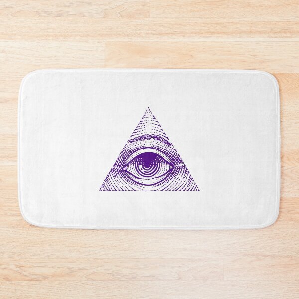 Item preview, Dark Purple Vintage Eye of Providence Design designed and sold by pattern-archive.